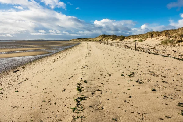 Beach on the North Sea coast on the island Amrum — Stock Photo, Image