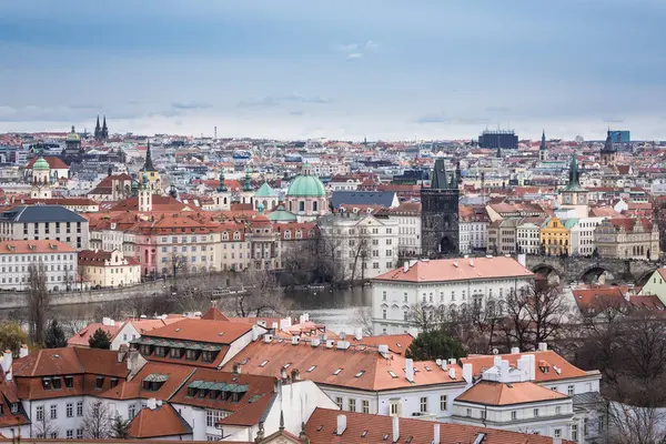 Blick auf die Stadt Prag, Tschechische Republik — Stockfoto