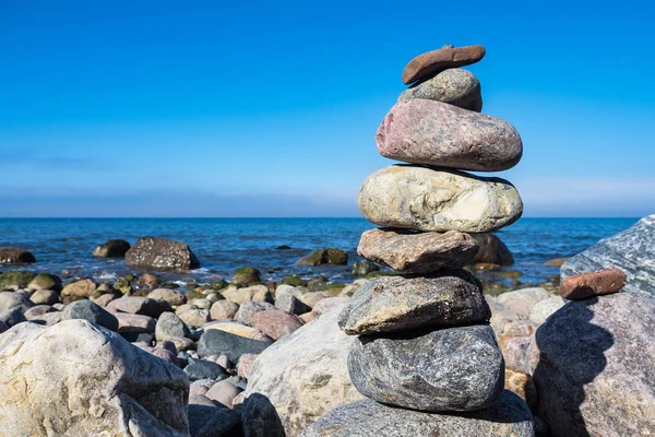 Piedras a orillas del Mar Báltico —  Fotos de Stock