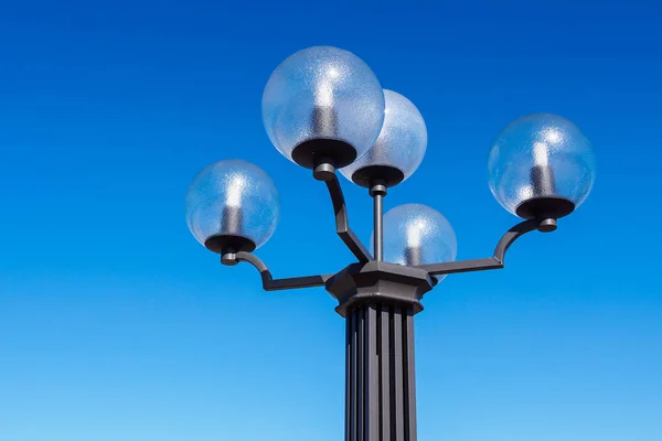 A historical lantern with blue sky — Stock Photo, Image