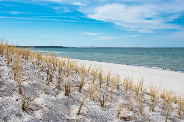 Plage au bord de la mer Baltique — Photo