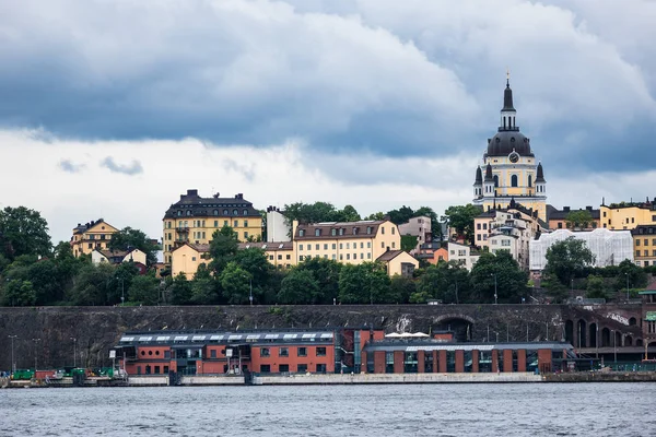 Pohled na hlavní město Švédska, Stockholm — Stock fotografie