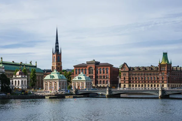 İsveç, Stockholm başkenti görüntülemek — Stok fotoğraf