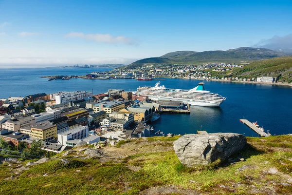 Hammerfest Norveç'te şehrine görüntülemek