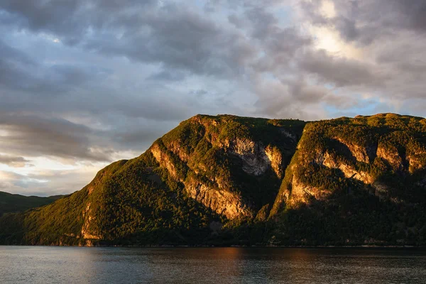 Als u wilt de Storfjord in Noorwegen — Stockfoto
