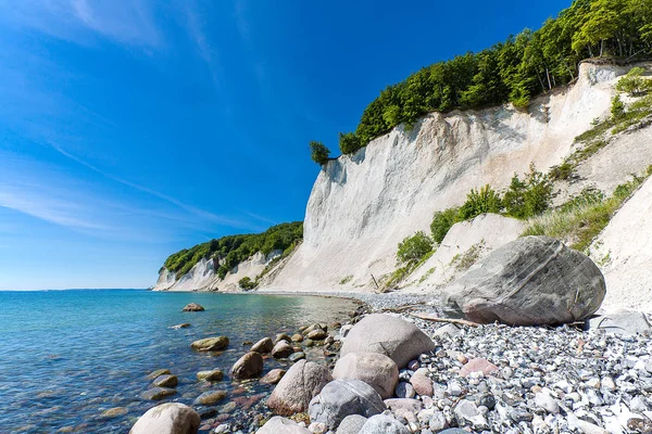 Pobřeží Baltského moře na ostrově Ruegen, Německo — Stock fotografie