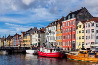 Nyhavn Kopenhag, Danimarka şehirde