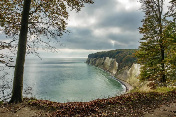 Costa del Mar Baltico sull'isola di Ruegen, Germania — Foto Stock