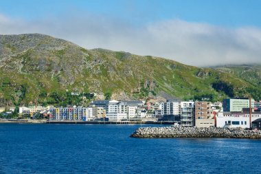 Hammerfest Norveç'te şehrine görüntülemek