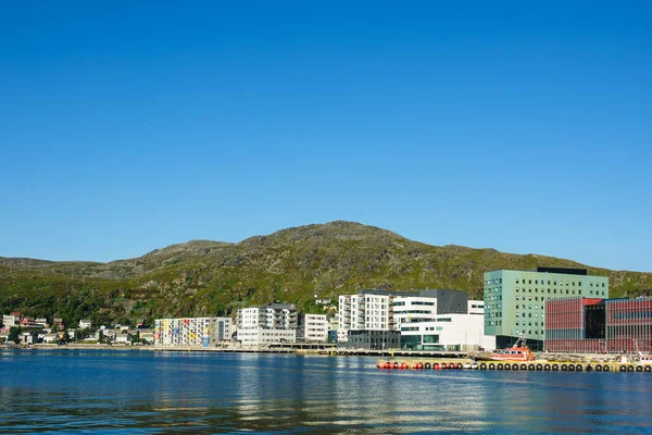 View to the city Hammerfest in Norway — Stock Photo, Image