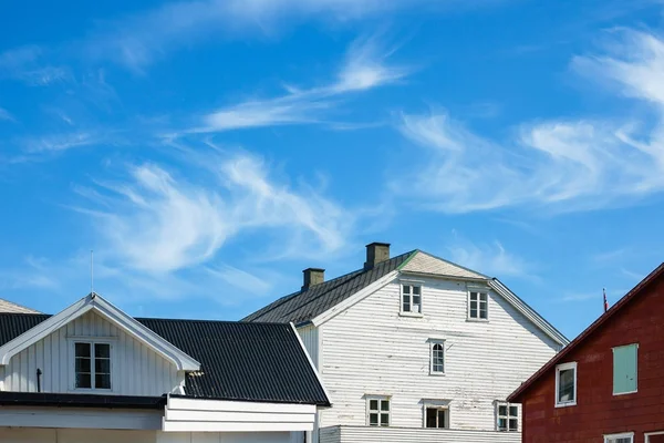 Buildings on the Lofoten islands in Norway — Stock Photo, Image