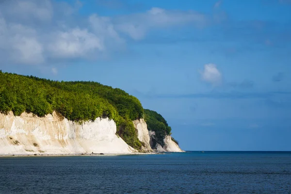 Chalk cliff on the island Ruegen in Germany — Stock Photo, Image