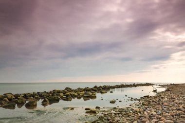 Baltık Denizi kıyılarında Kuehlungsborn akşamları