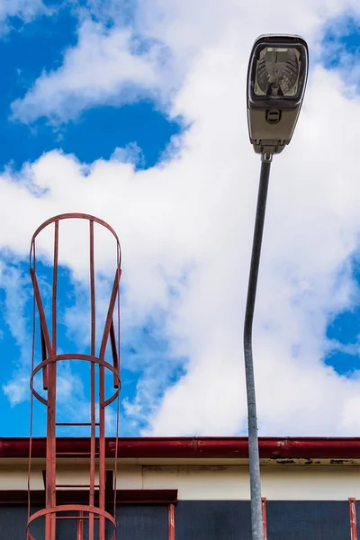 Detail of a building in Rostock, Germany — Stock Photo, Image