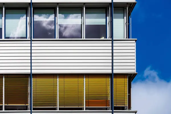 Detalj av en byggnad i Rostock, Tyskland — Stockfoto