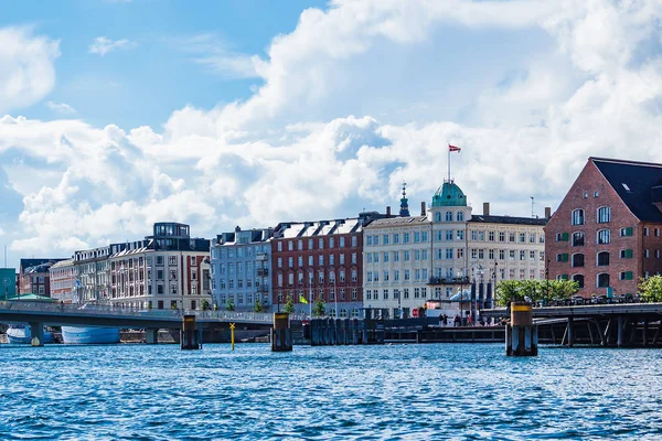 Historical buildings in the city Copenhagen, Denmark — Stock Photo, Image