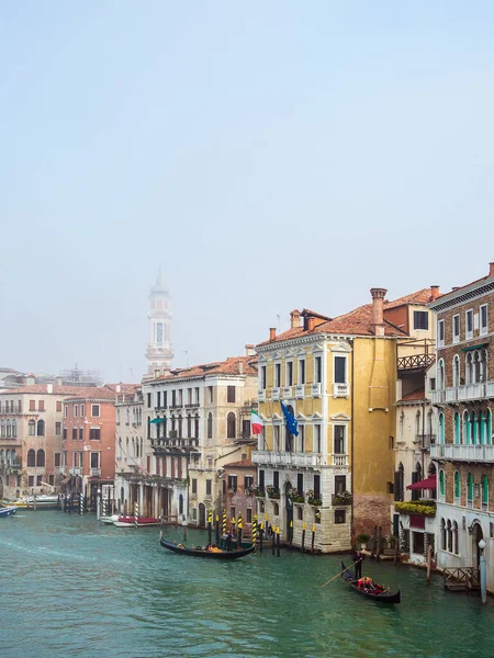 Vista al Canal Grande en Venecia, Italia — Foto de Stock