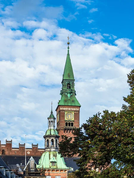 Edificio histórico en la ciudad Copenhague, Dinamarca —  Fotos de Stock