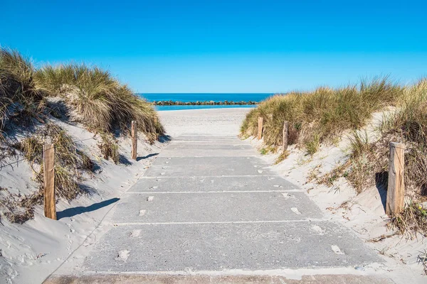 Way Beach Baltic Sea Coast Wustrow Germany — Stock Photo, Image