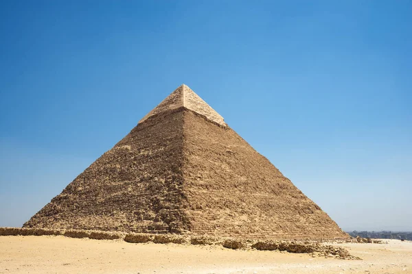 Pyramide de Khafre (également lue Khafra, Khefren) ou de Chephren — Photo