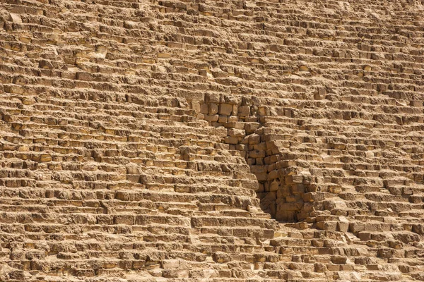 Entrada a la pirámide de Khafre (también conocido como Khafra, Khefren) o —  Fotos de Stock
