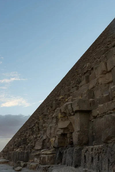 La Gran Pirámide de Giza (también conocida como la Pirámide de Khufu o —  Fotos de Stock
