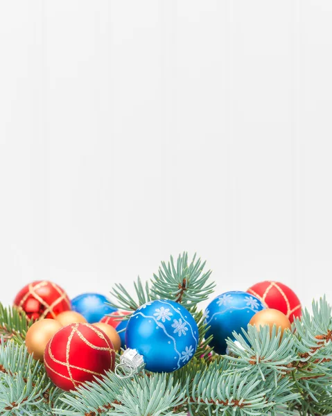 Noel dekorasyon dikey — Stok fotoğraf