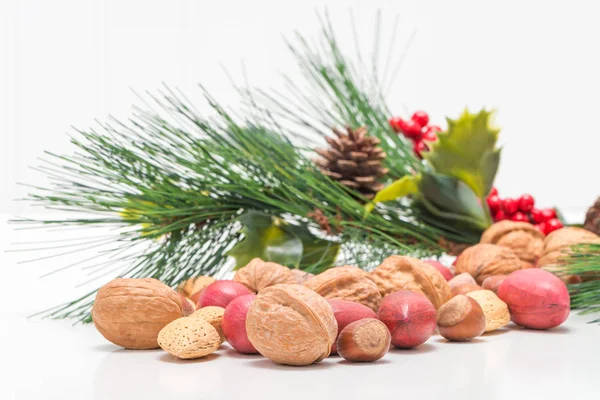 Mixed Whole Nuts — Stock Photo, Image