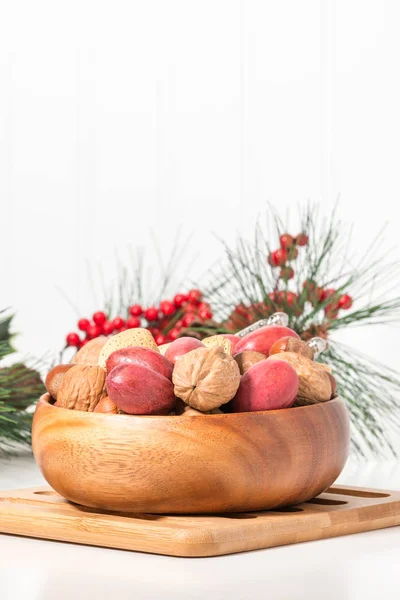 Bowl of Mixed Nuts — Stock Photo, Image