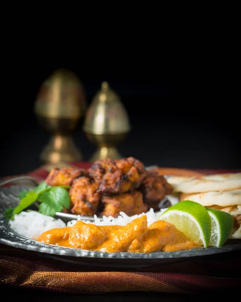 Jantar indiano Placa — Fotografia de Stock