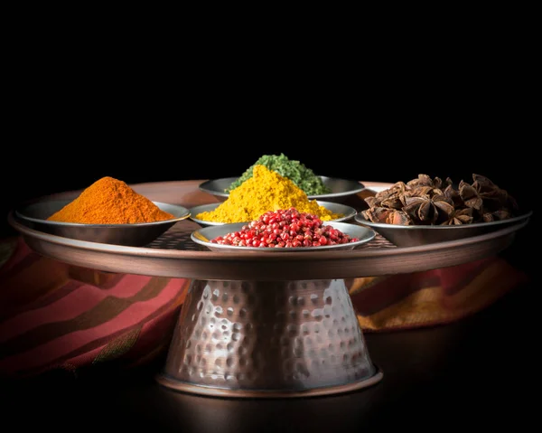 Colorful Variety of Spices — Stock Photo, Image