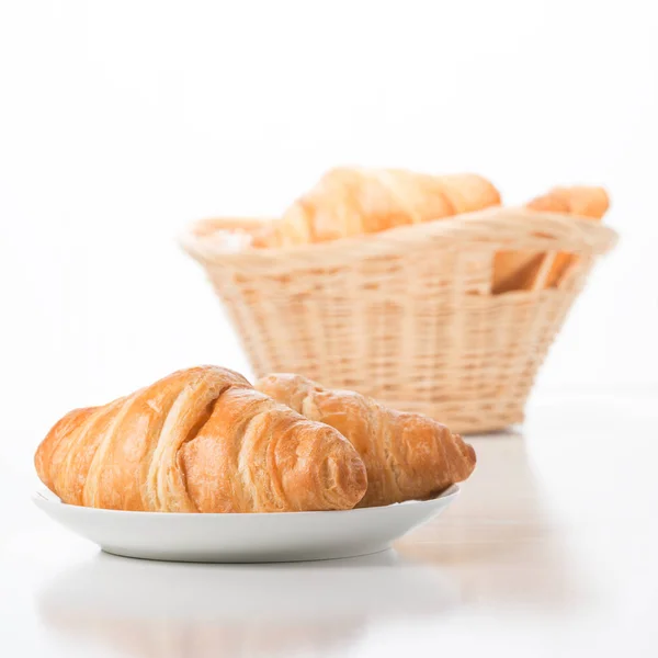 Croissants recién horneados — Foto de Stock