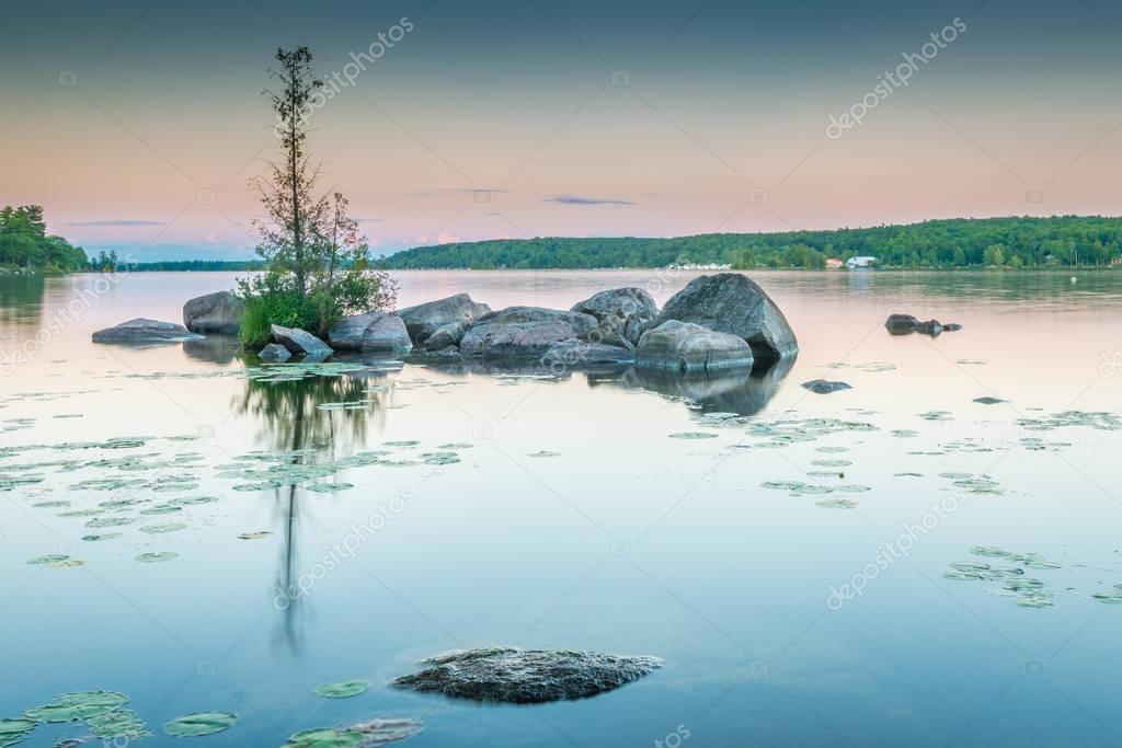 Lower Buckhorn Lake Sunset