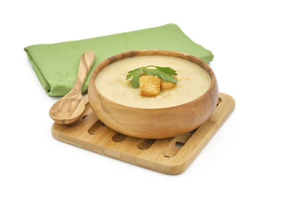 완두콩 수프 그릇 — 스톡 사진