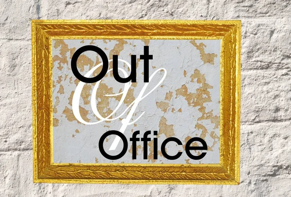 Out of Office — Stock Photo, Image