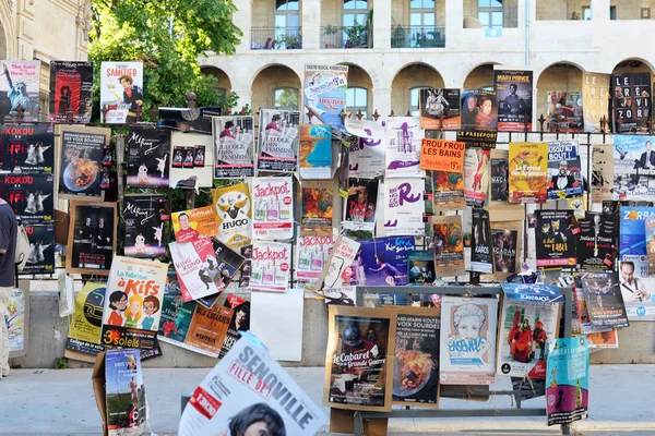 Avignon France July 2016 Annual Art Theatre Festival Month July — Stock Photo, Image