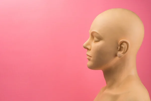 Mannequin highlighting cancer awareness — Stock Photo, Image