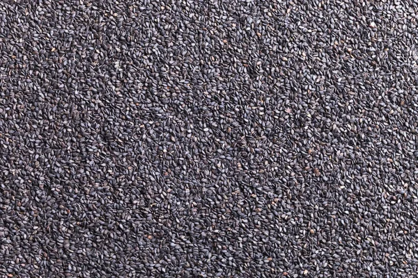 Black sesame seeds — Stock Photo, Image