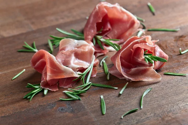 Jamon rosemary ile — Stok fotoğraf