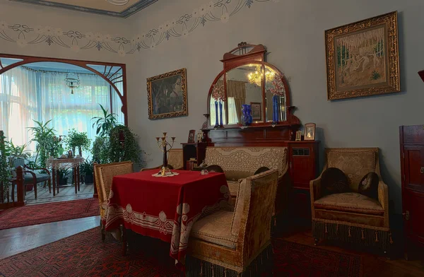 Living room of the 19th century — Stock Photo, Image