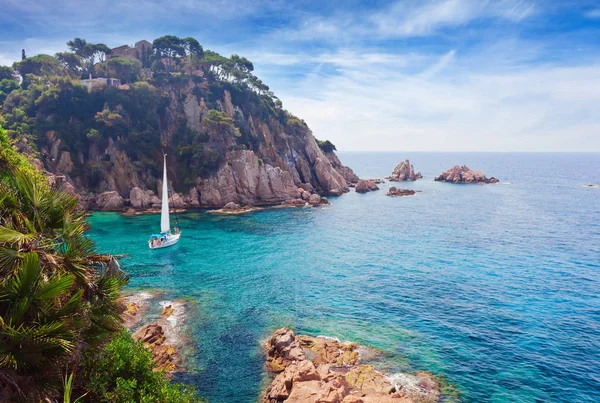 Paisaje marino. Costa mediterránea de España — Foto de Stock