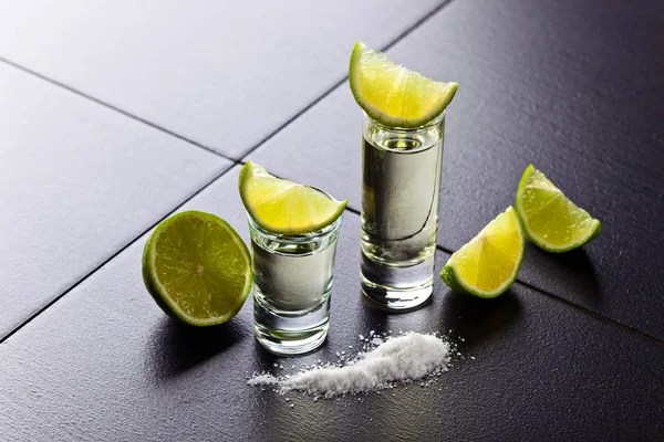 Tequila, lime e sale — Foto Stock