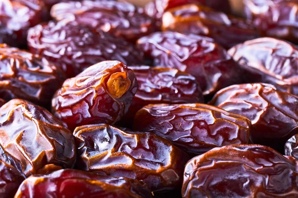 Close-up of juicy ripe dates — Stock Photo, Image