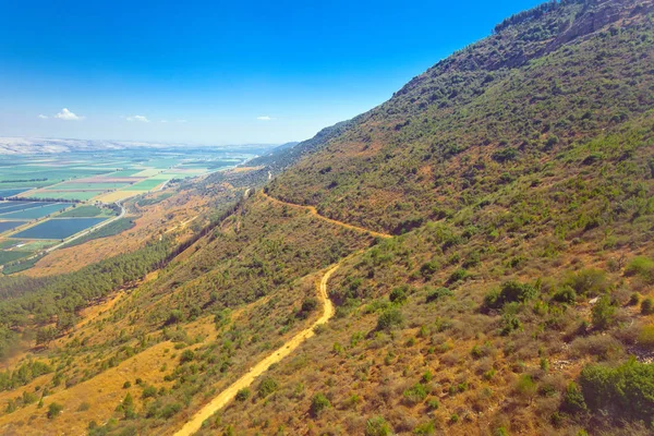 山の中の道路 — ストック写真