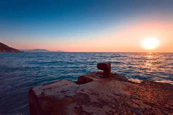 Akdeniz 'de gün batımı — Stok fotoğraf