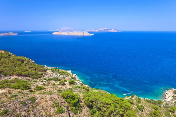 Grecia, Rodas, costa del mar Mediterráneo  . —  Fotos de Stock
