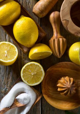 limon ve sıkacağı .