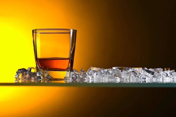 Glas whisky . — Stockfoto