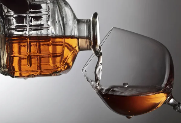 Snifter of brandy . — Stock Photo, Image