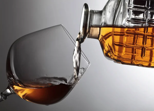 Schnüffler von Brandy . — Stockfoto